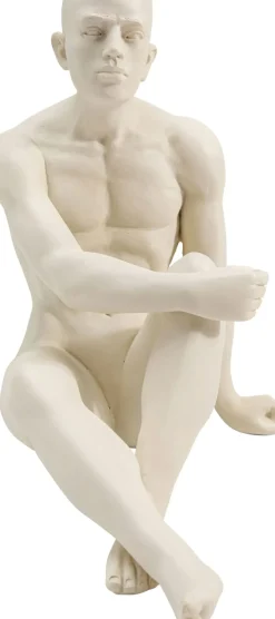 Bokstöd Meditating Man - vit, 2st - KARE Design