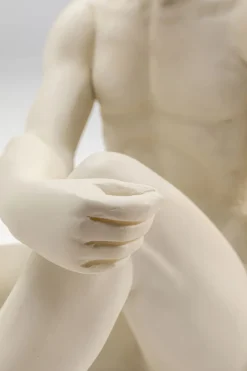 Bokstöd Meditating Man - vit, 2st - KARE Design