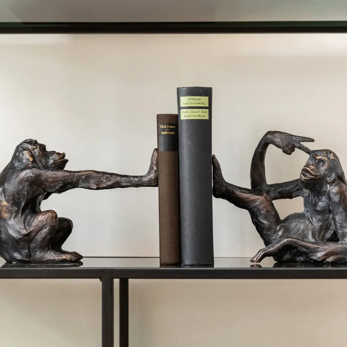 Bokstöd Monkey, 2 st. - KARE Design