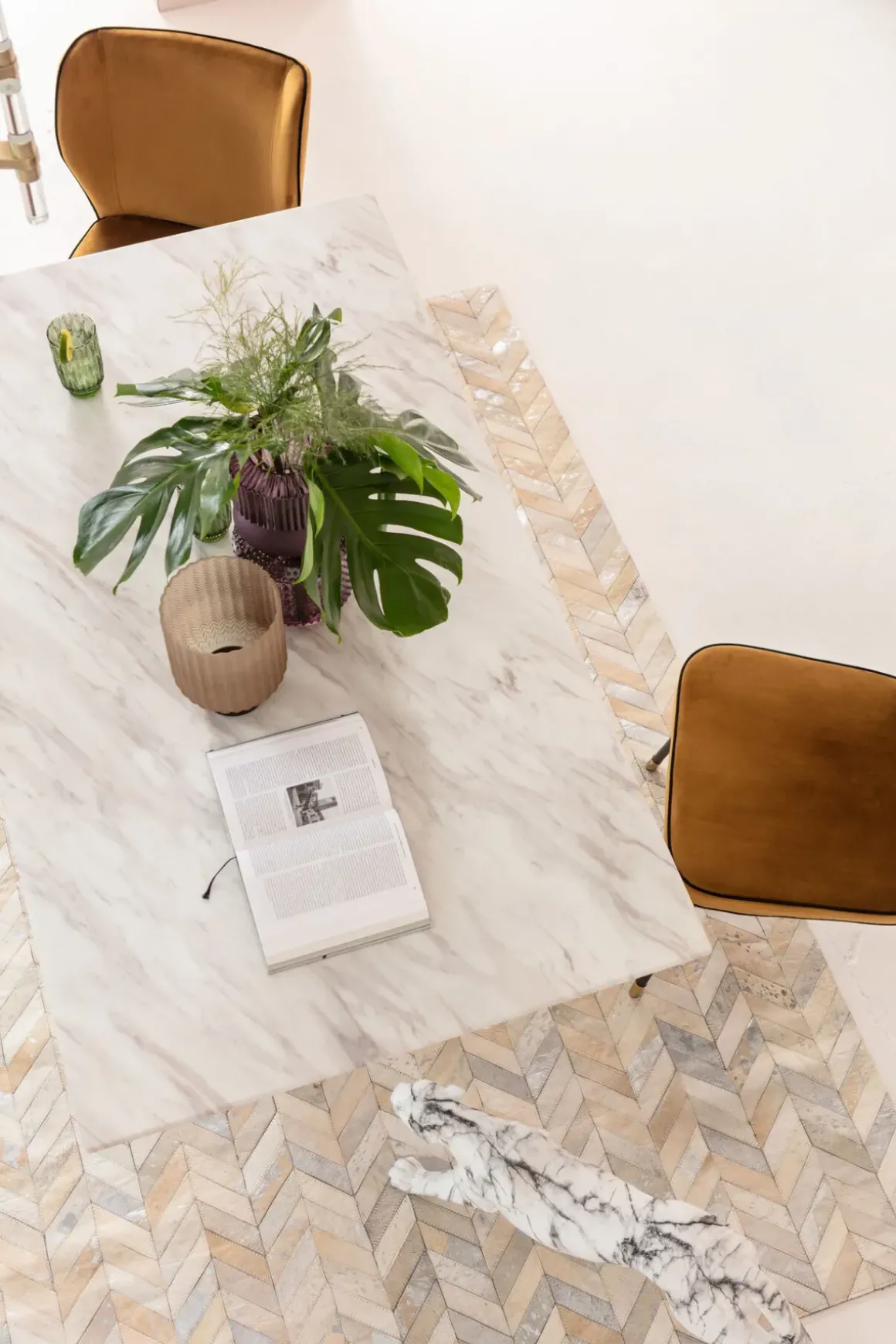 Bord Artistico Marble 160x90cm - KARE Design
