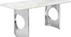 Bord Eternity Oho - Keramik/Krom, 180x90cm - KARE Design