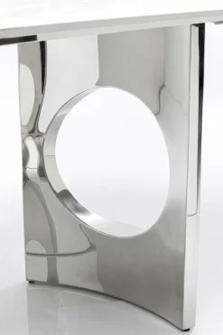 Bord Eternity Oho - Keramik/Krom, 180x90cm - KARE Design