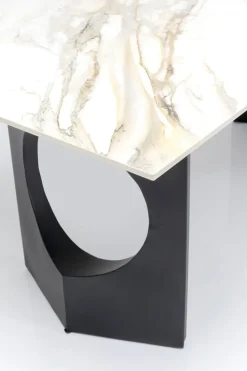 Bord Eternity Oho - Keramik/Svart, 180x90cm - KARE Design