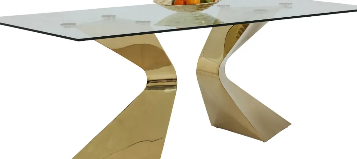 Bord Gloria Guld 200x100cm - KARE Design