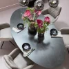 Bord Grande Possibilita Oval - Sten/Svart, 220x120cm - KARE Design