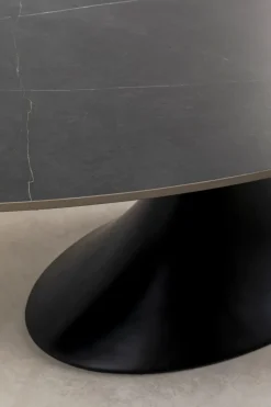 Bord Grande Possibilita Oval - Sten/Svart, 220x120cm - KARE Design