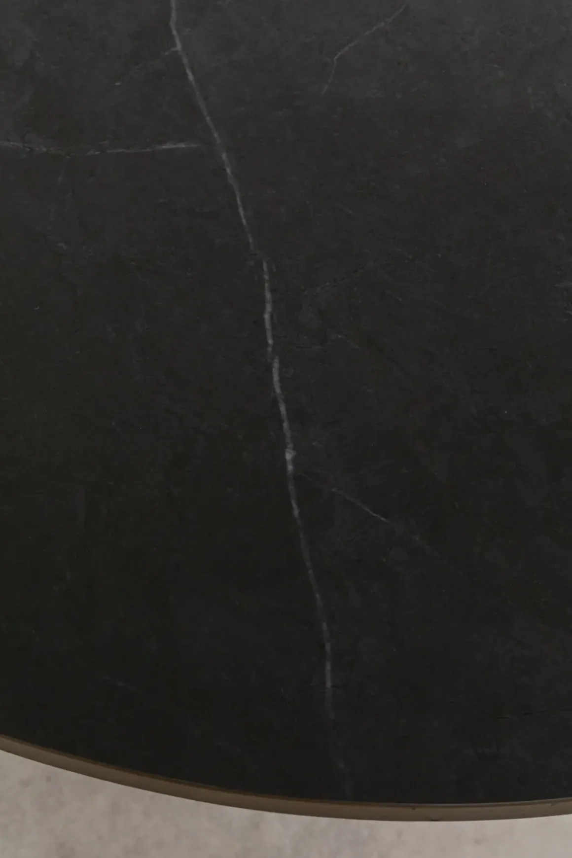 Bord Grande Possibilita Oval - Sten/Svart, 220x120cm - KARE Design