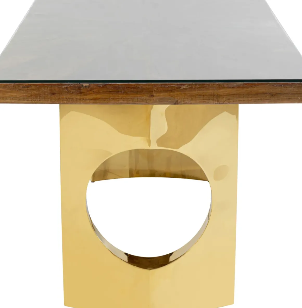 Bord Harmony Oho Conley - Massivt Mörkt Trä, 180x90cm - KARE Design