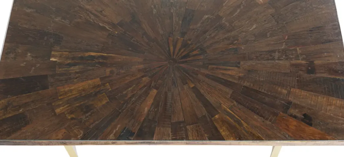 Bord Harmony Oho Conley - Massivt Mörkt Trä, 180x90cm - KARE Design