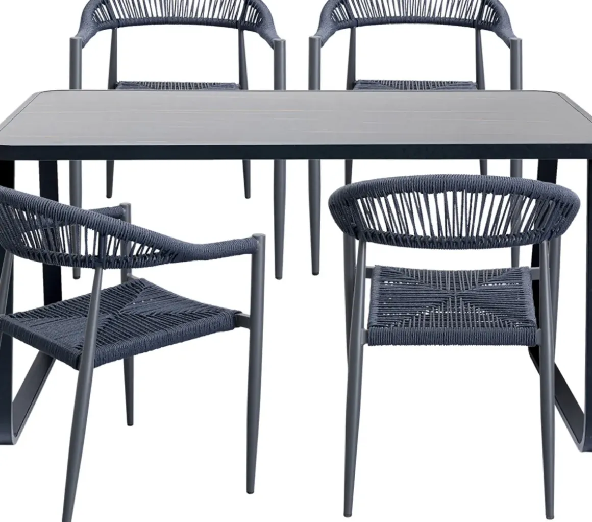 Bord Santos - Utemöbel, 145x85cm - KARE Design