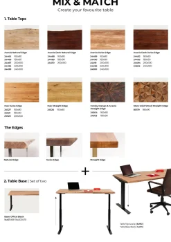 Bordsben Tavola Office Vit Smart - KARE Design