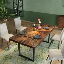 Bordsben Tavola Svart Matt (2/Set) - KARE Design