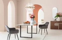 Bordsben Tavola Svart Matt (2/Set) - KARE Design