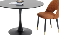 Bord Schickeria - Svart, Ø110 - KARE Design