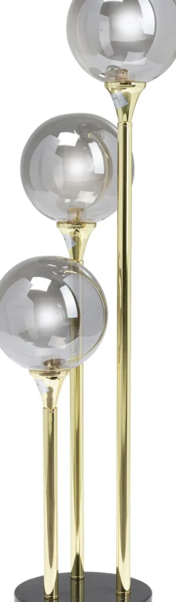 Bordslampa Al Capone - Klotlampa i Tonat Glas, Grå - KARE Design