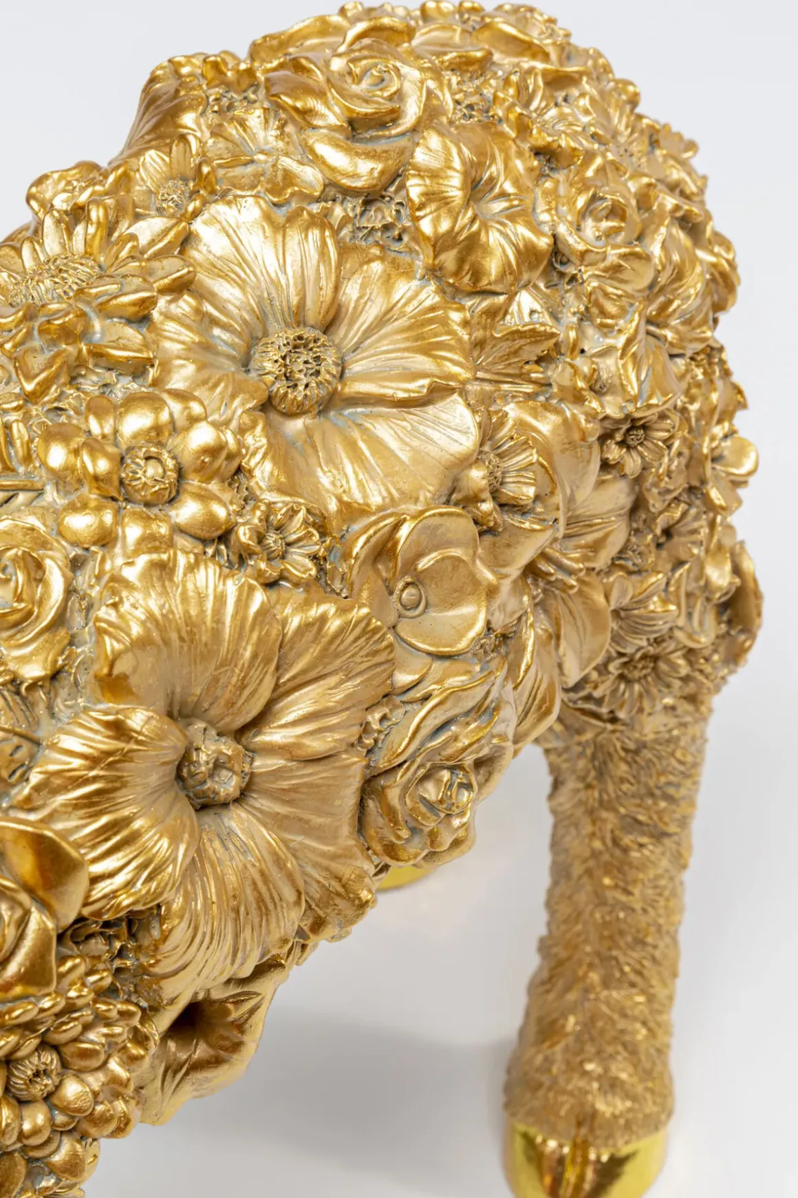 Bordslampa Animal Flower Sheep - guld 36cm - KARE Design
