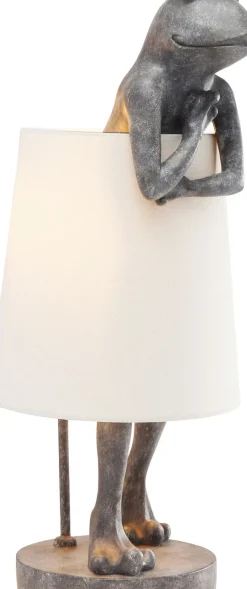 Bordslampa Animal Frog - Groda, Grå 58cm - KARE Design