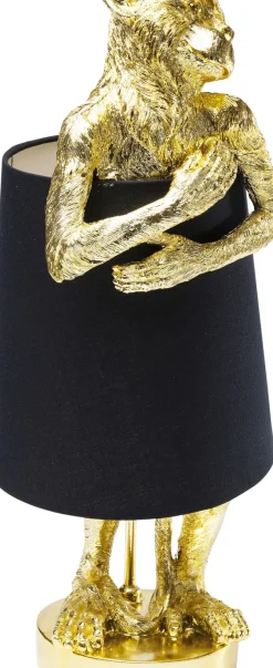 Bordslampa Animal Monkey - Apa, Guld 56cm - KARE Design