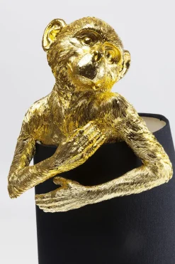 Bordslampa Animal Monkey - Apa, Guld 56cm - KARE Design