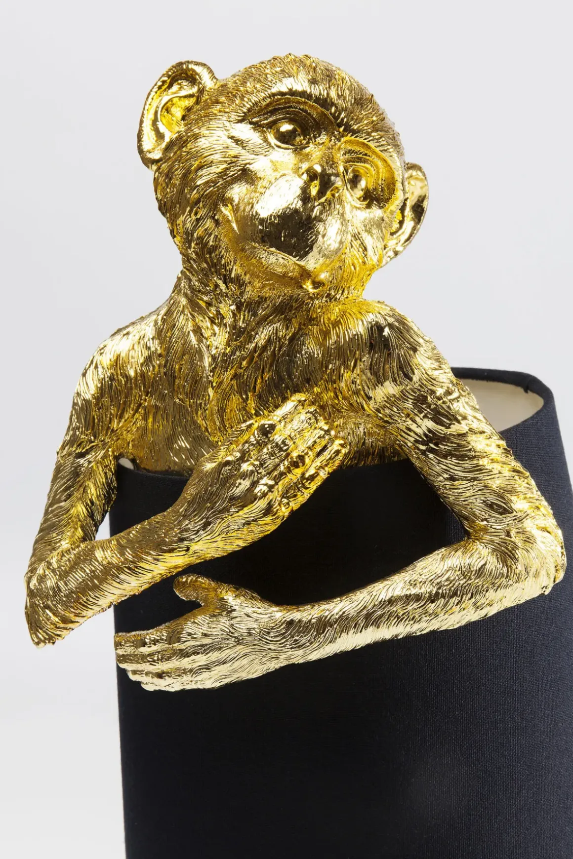Bordslampa Animal Monkey - Apa, Guld 56cm - KARE Design