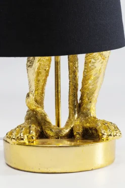 Bordslampa Animal Monkey - Apa, Guld 56cm - KARE Design
