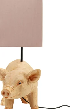 Bordslampa Animal Pig - Gris, 50cm - KARE Design
