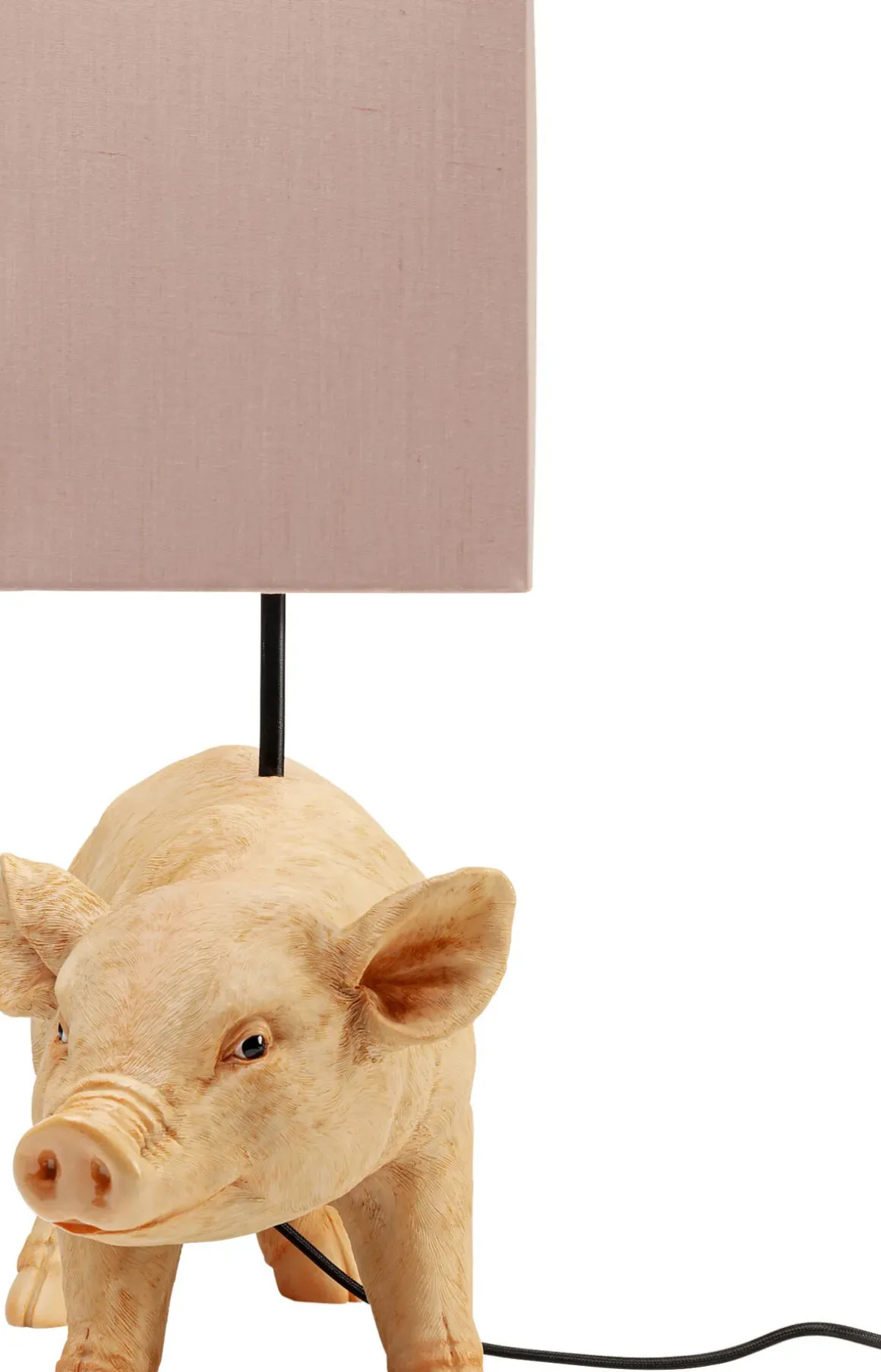 Bordslampa Animal Pig - Gris, 50cm - KARE Design