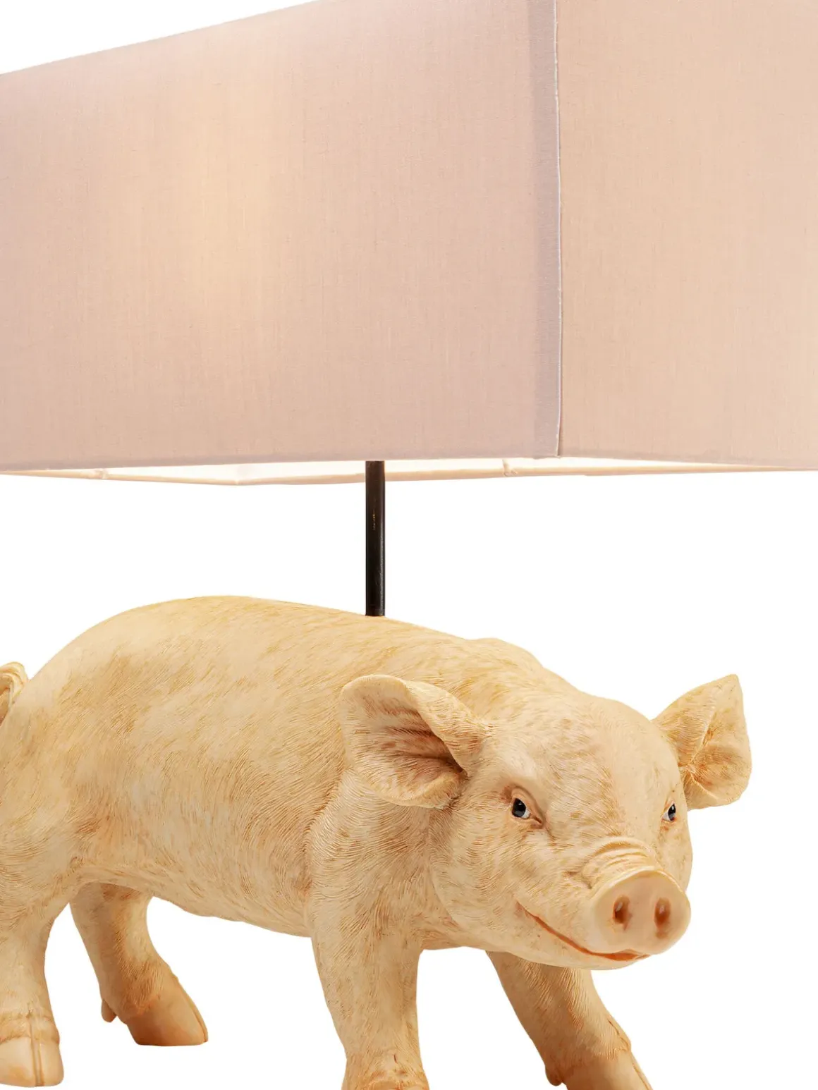 Bordslampa Animal Pig - Gris, 50cm - KARE Design