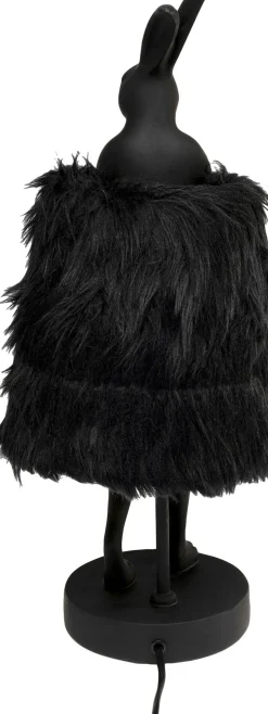 Bordslampa Animal Rabbit Fur - Svart/Guld, 50cm - KARE Design