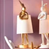 Bordslampa Animal Rabbit - Guld/Vit, 50cm - KARE Design