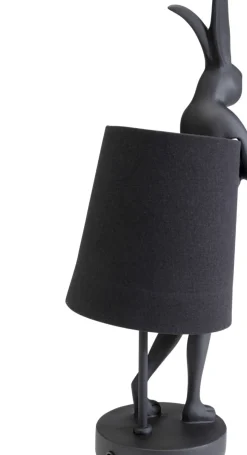 Bordslampa Animal Rabbit - Kanin, Matt Svart, 50cm - KARE Design