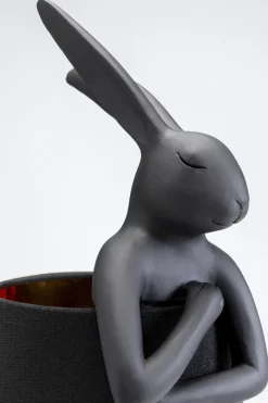 Bordslampa Animal Rabbit - Kanin, Matt Svart, 50cm - KARE Design