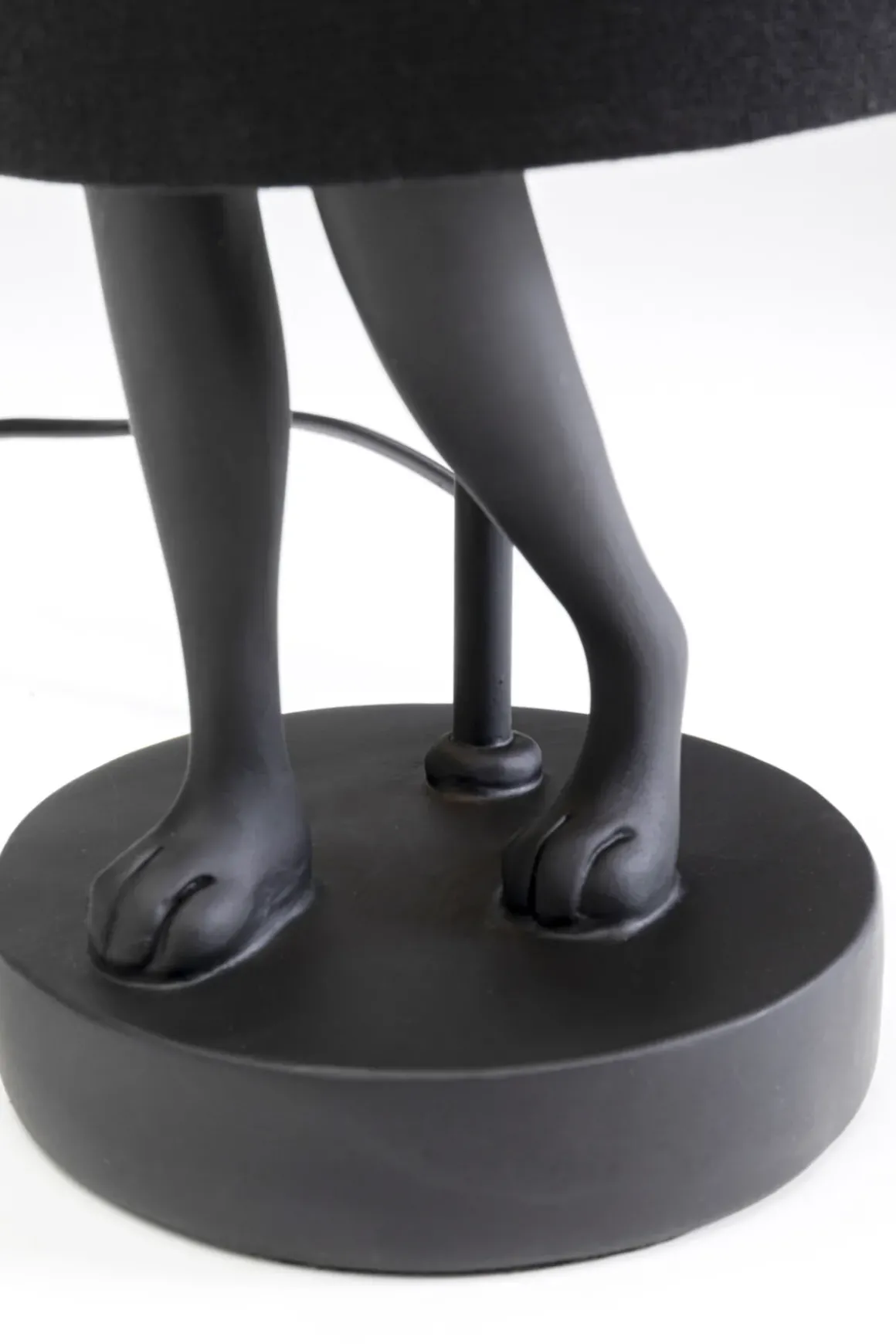 Bordslampa Animal Rabbit - Kanin, Matt Svart, 50cm - KARE Design