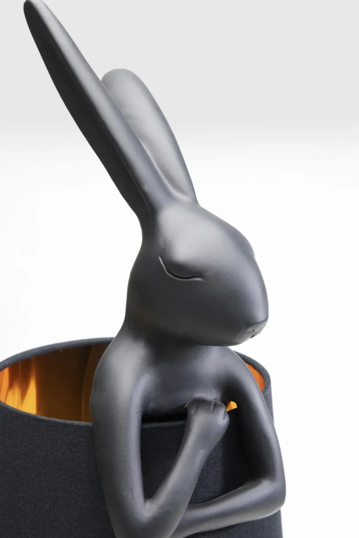 Bordslampa Animal Rabbit - Svart, 68cm - KARE Design