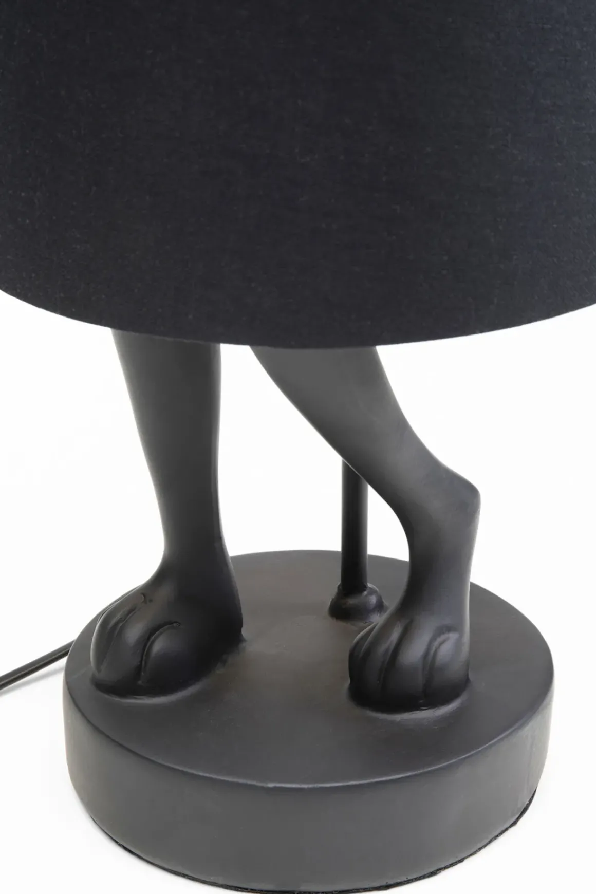 Bordslampa Animal Rabbit - Svart, 68cm - KARE Design