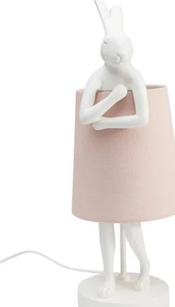 Bordslampa Animal Rabbit - Vit/Rosa, 50cm - KARE Design