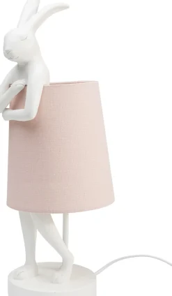 Bordslampa Animal Rabbit - Vit/Rosa, 50cm - KARE Design