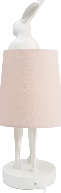Bordslampa Animal Rabbit - Vit/Rosa, 50cm - KARE Design