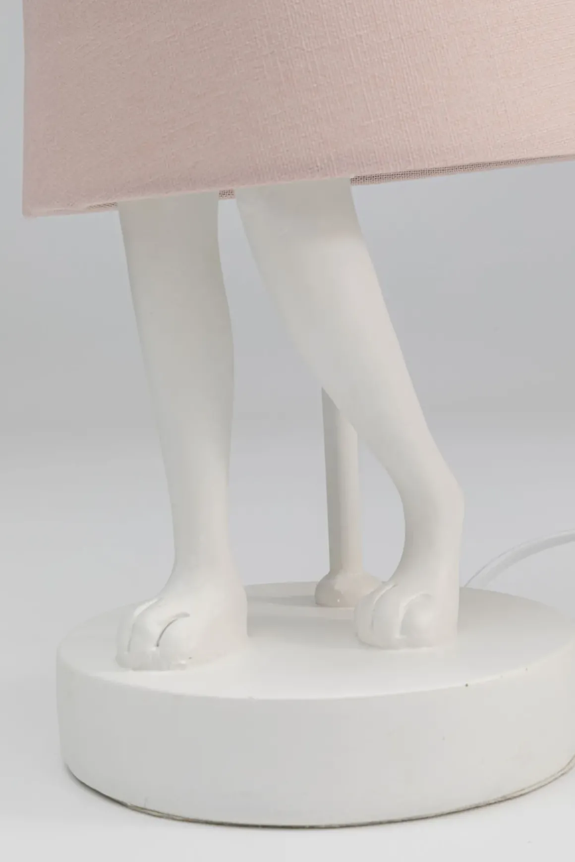 Bordslampa Animal Rabbit - Vit/Rosa, 50cm - KARE Design