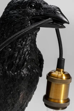 Bordslampa Crow - Kråka, Matt Svart - KARE Design