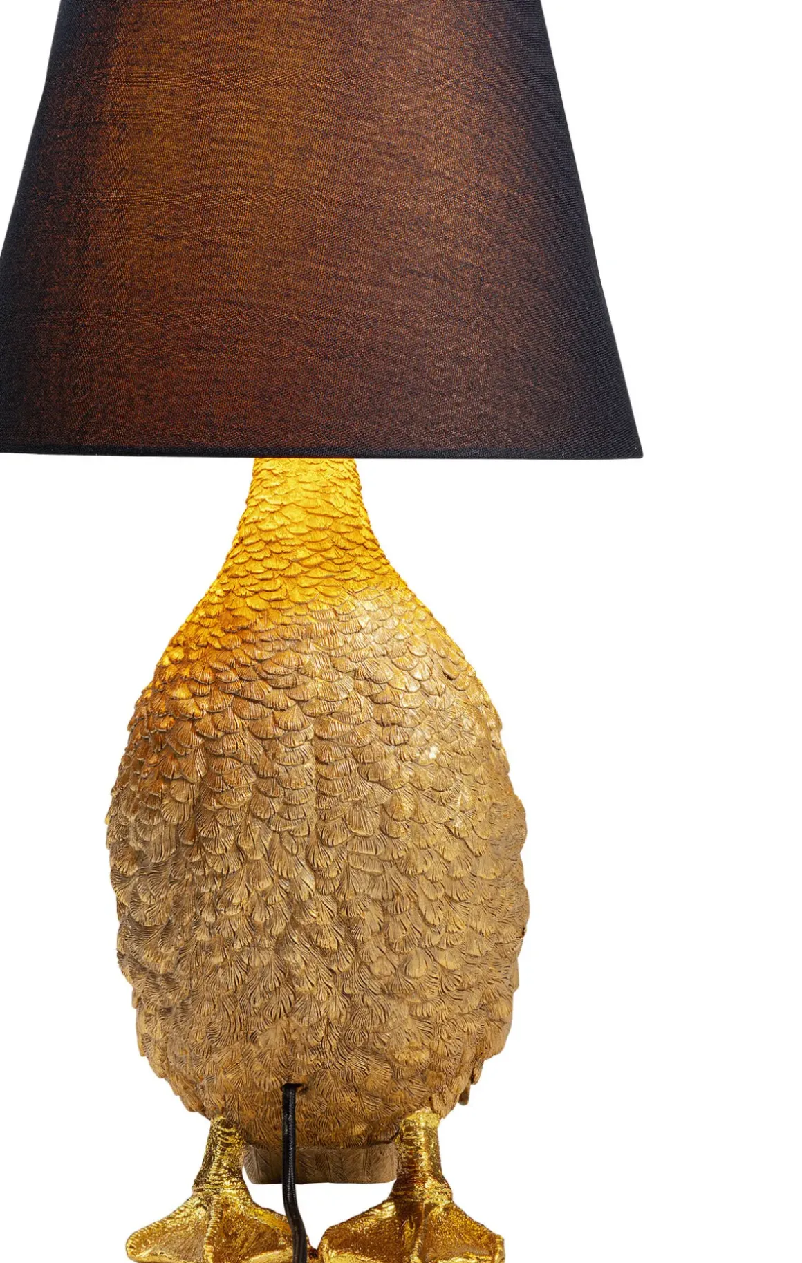 Bordslampa Duck - Anka, Guld - KARE Design