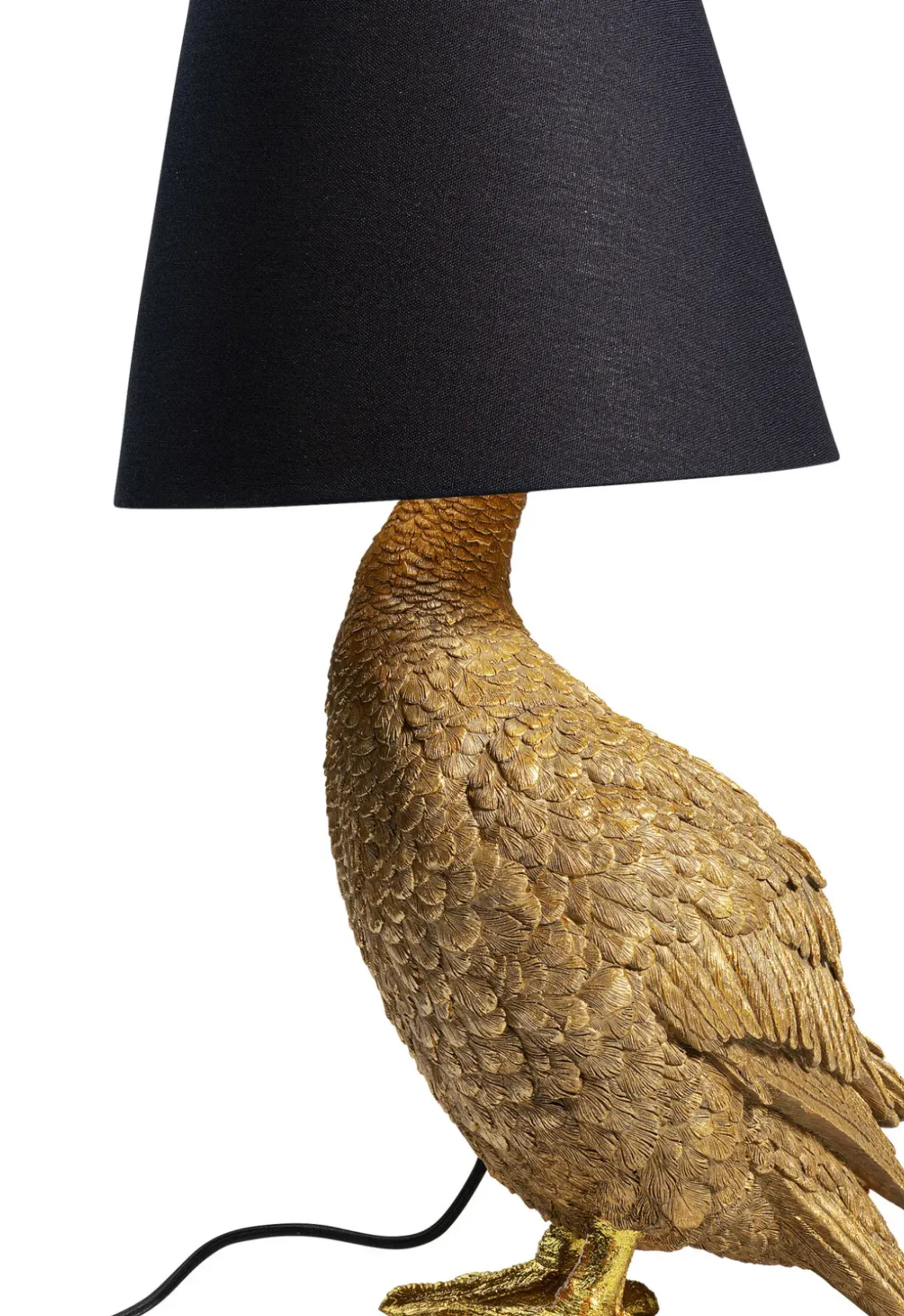 Bordslampa Duck - Anka, Guld - KARE Design