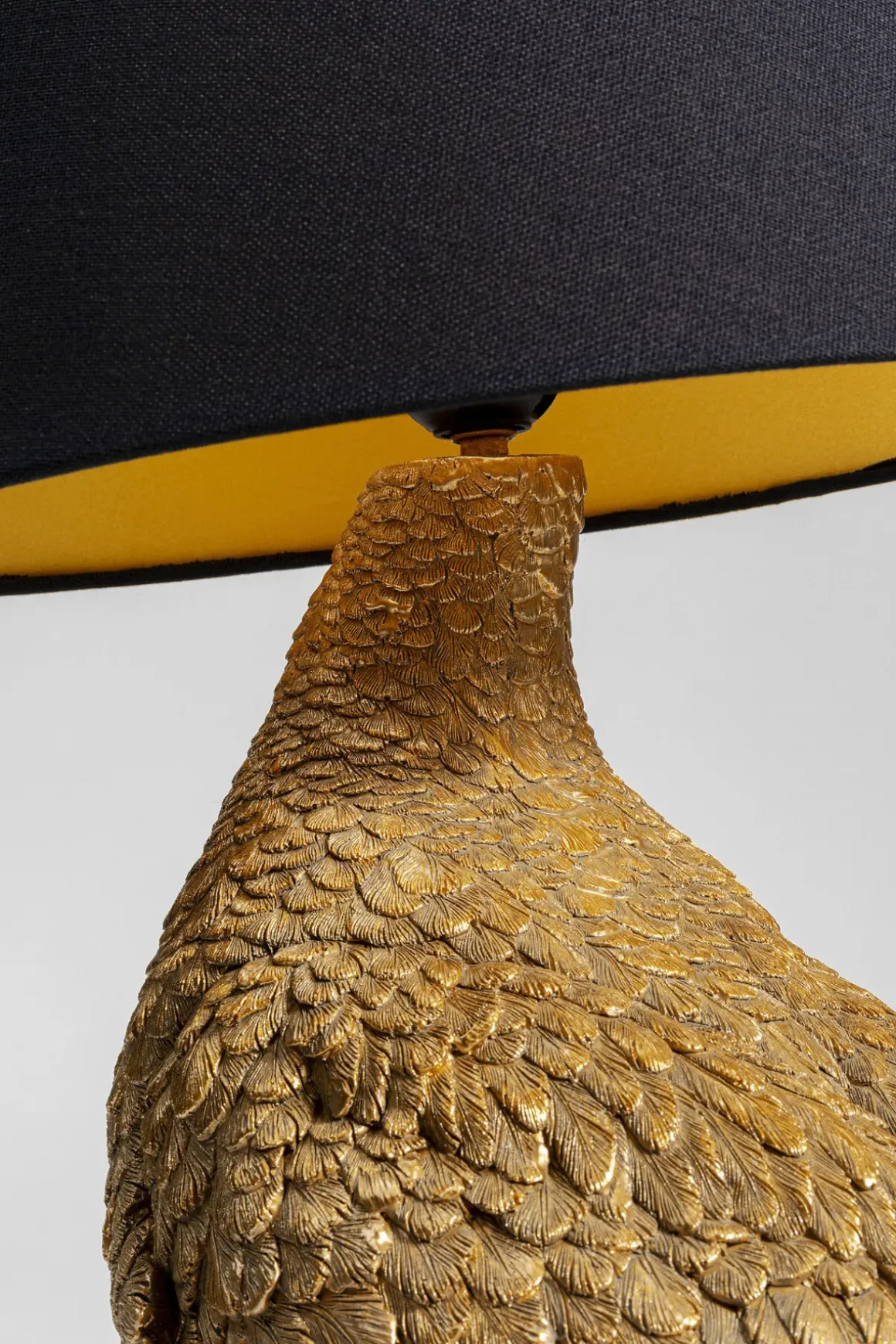 Bordslampa Duck - Anka, Guld - KARE Design