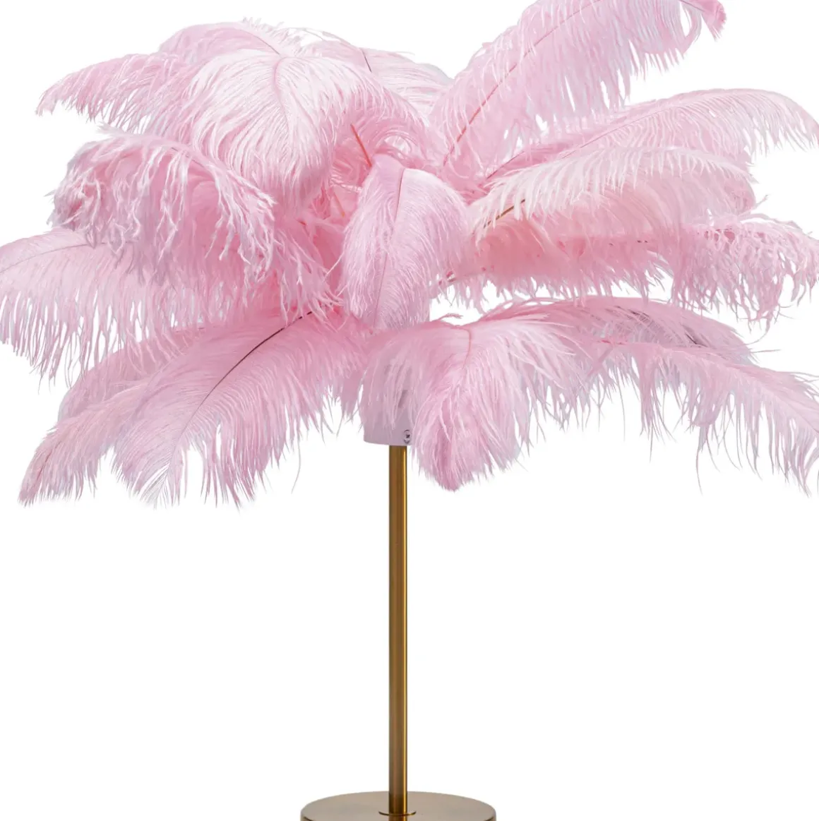 Bordslampa Feather Palm - Rosa, 60cm - KARE Design