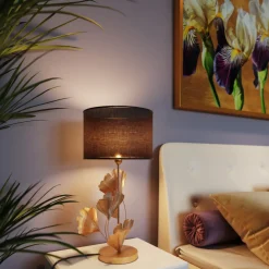 Bordslampa Flores - Guld/Svart, 61,5cm - KARE Design