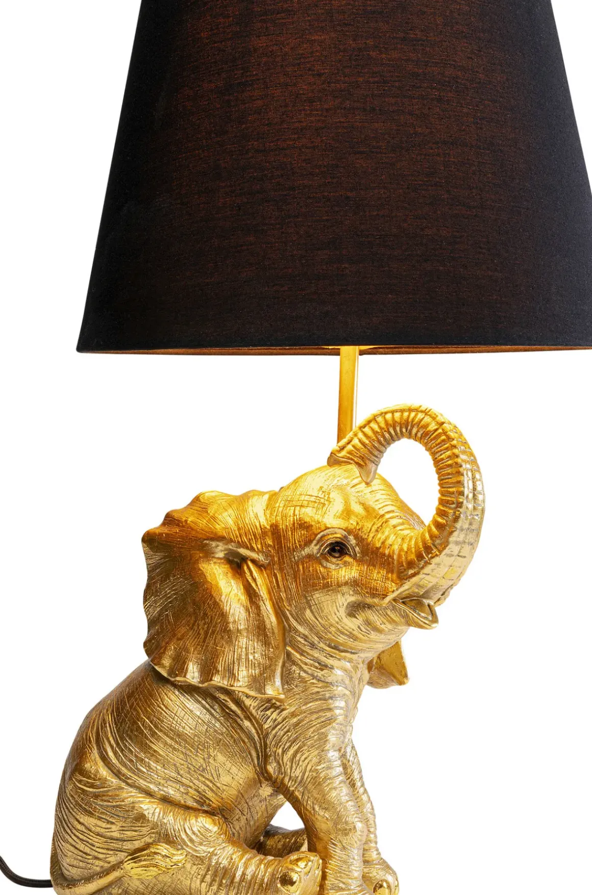 Bordslampa Happy Elefant - Guld, 48cm - KARE Design