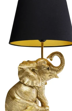 Bordslampa Happy Elefant - Guld, 48cm - KARE Design