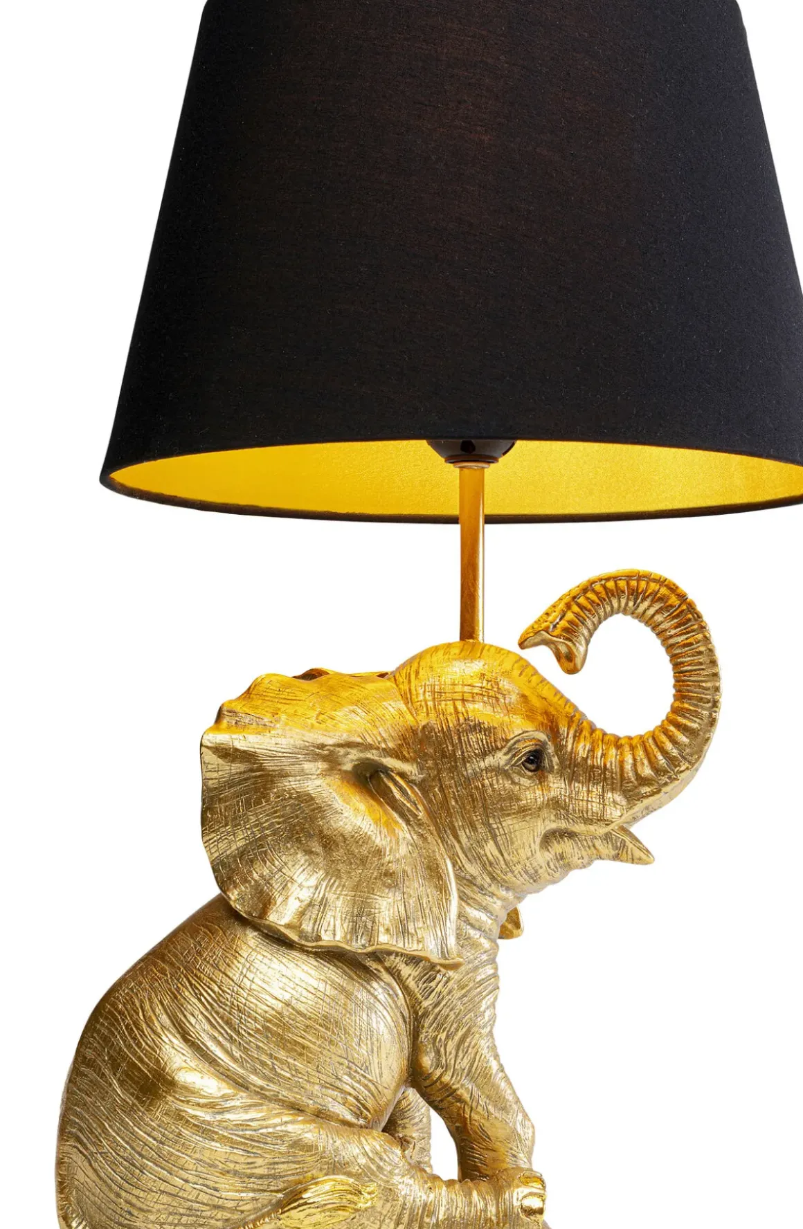 Bordslampa Happy Elefant - Guld, 48cm - KARE Design