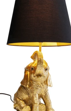 Bordslampa Happy Elefant - Guld, 48cm - KARE Design