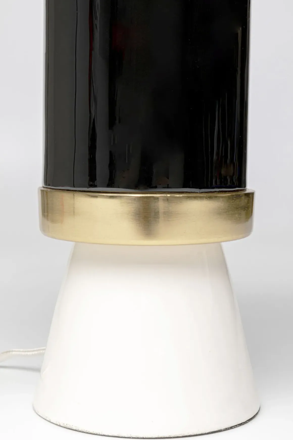 Bordslampa Josy - Svart/Vit, 51cm - KARE Design